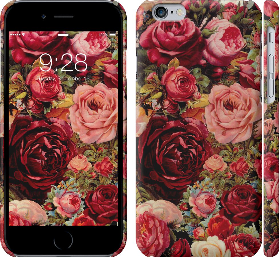 

Чехол Цветущие розы для iPhone 6 (4.7'') 235612