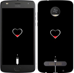

Чохол Підзарядка серця на Motorola Moto Z2 Play 721521
