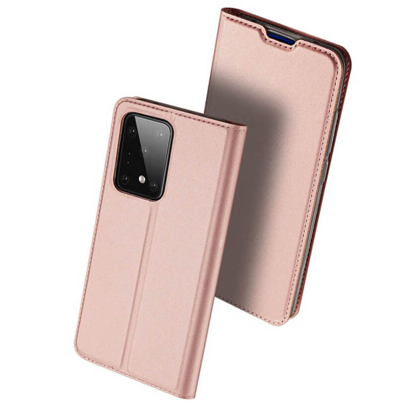 

Чохол-книжка Dux Ducis з кишенею для візиток на Samsung Galaxy S20 Ultra (Rose Gold) 869191