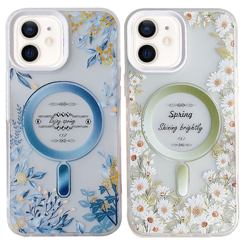 TPU+PC чехол Tenderness with Magnetic Safe для Apple iPhone 12 (6.1")