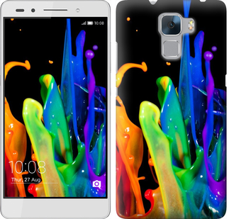 

Чехол брызги краски для Huawei Honor 7 381476