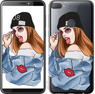 

Чохол Дівчина v3 на HTC Desire 12 Plus 842836