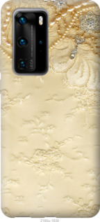 Чехол Кружевной орнамент для Huawei P40 Pro Plus