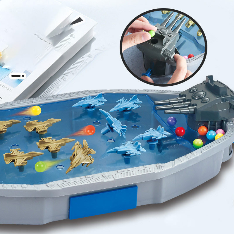 Фото Настільна інтерактивна гра Ummi 707-128 Airforce Shooting Game (Grey) в маназині vchehle.ua