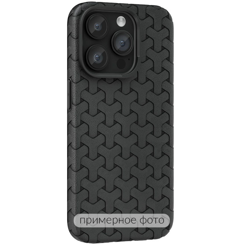 Чехол TPU Weaving для Apple iPhone 13 / 14 (6.1") (Black)