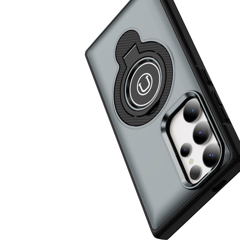 TPU+Textured PC Magnet на Samsung Galaxy S25 Ultra (Grey) в магазині vchehle.ua