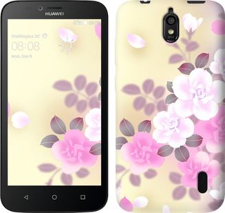

Чехол Японские цветы для Huawei Ascend Y625 189506
