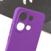 Чохол Silicone Cover Lakshmi Full Camera (AA) на Xiaomi Redmi Note 13 5G (Фіолетовий / Purple) в магазині vchehle.ua