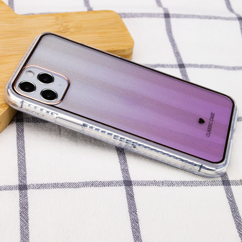 

TPU+Glass чехол Aurora Classic для Apple iPhone 11 Pro Max (6.5") (Сиреневый) 1117460