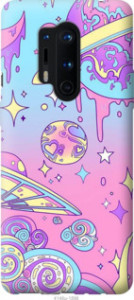 Чехол Розовая галактика для OnePlus 8 Pro