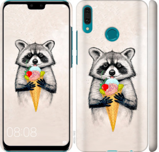 

Чехол Енотик с мороженым для Huawei Y9 2019 801402