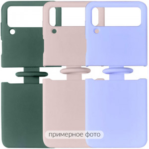 Чехол Foldables Silicone Cover Lakshmi (AAA) для Samsung Galaxy Z Flip4