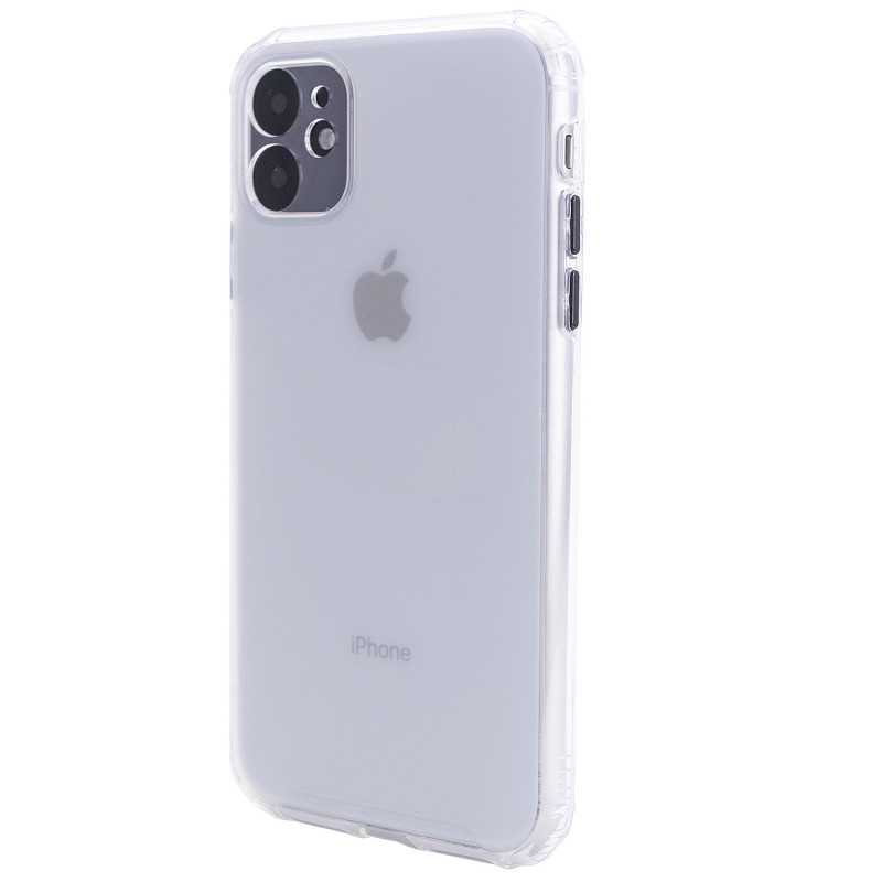 TPU чохол Сolor matte на Apple iPhone 11 (6.1") (Прозорий)