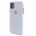 TPU чохол Сolor matte на Apple iPhone 11 (6.1") (Прозорий)