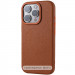 Чехол Syndee with Magnetic safe для Apple iPhone 11 (6.1") (Golden Brown)