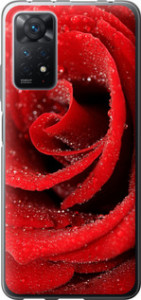 Чехол Красная роза для Xiaomi Redmi Note 12 Pro