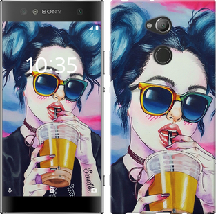 

Чохол Арт-дівчина в окулярах на Sony Xperia XA2 Ultra H4213 626576