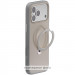 Фото TPU+PC чохол Metal Buttons with Magnetic Safe Colorful HQ Ring для Apple iPhone 17 (6.3") (Grey) на vchehle.ua