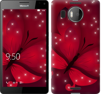 

Чехол Лунная бабочка для Microsoft Lumia 950 XL Dual Sim 133989
