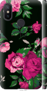 Чехол Розы на черном фоне для Xiaomi Mi A2