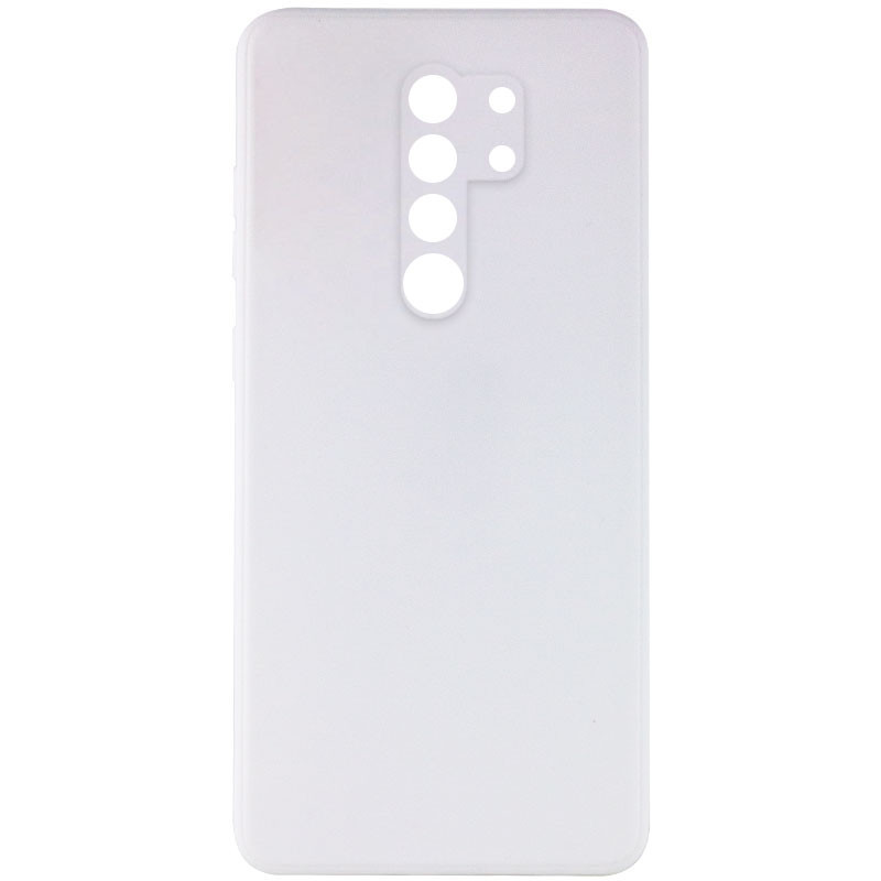 Силиконовый чехол Candy Full Camera для Xiaomi Redmi 9 (Белый / White)