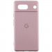 Чехол Silicone Cover Lakshmi Full Camera (AAA) with Logo для Google Pixel 7a (Розовый / Pink Sand)