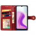 Фото Шкіряний чохол-книжка GETMAN Gallant (PU) для Xiaomi Redmi 5 Plus / Redmi Note 5 (Single Camera) (Червоний) в маназині vchehle.ua