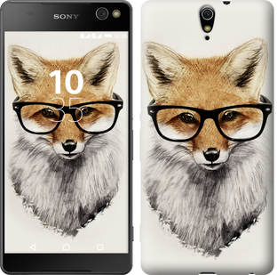 

Чохол Лис в окулярах на Sony Xperia C5 Ultra Dual E5533 634436