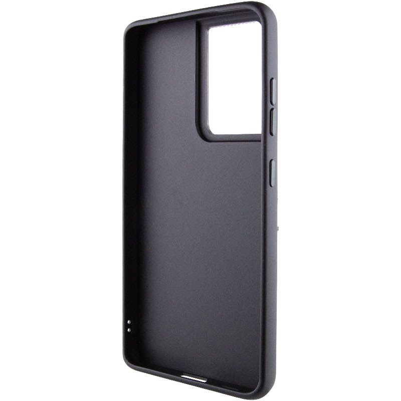 Фото TPU чехол Bonbon Metal Style with Magnetic safe для Samsung Galaxy S21 Ultra (Черный / Black) в магазине vchehle.ua