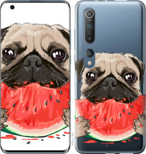 

Чехол Мопс и арбуз для Xiaomi Mi 10 Pro 917846