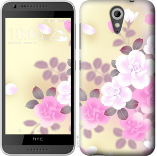 

Чохол Японські квіти на HTC Desire 620G 924386