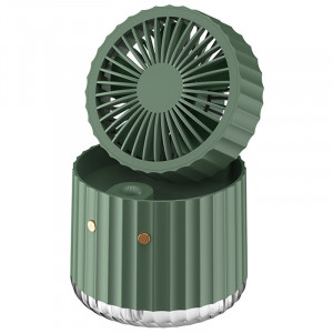 Настольный вентилятор Rapid Cooling 3in1 с водяным охлаждением и подсветкой 1200 mAh