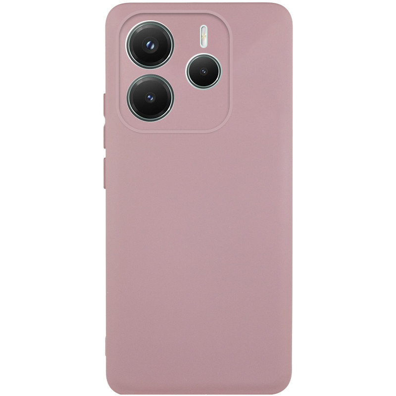 Чохол Silicone Cover Lakshmi (AAA) на Xiaomi Redmi Note 14 5G (Рожевий / Pink Sand)