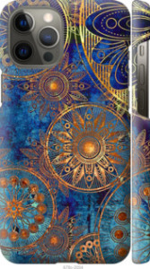 Чохол Золотий візерунок на iPhone 12 Pro Max