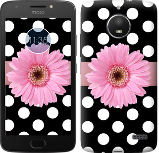 Чехол Горошек 2 для Motorola Moto E4