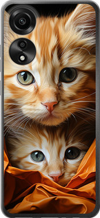 Чехол Котики 2 для Oppo A78 4G