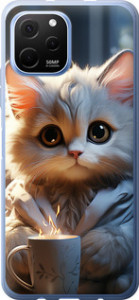 Чохол White cat на Huawei Nova Y61