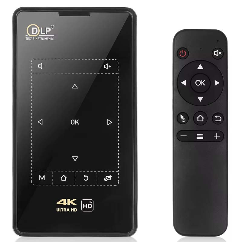 Проектор 4k Android K95-DLP с аккумулятором 4500 mAh (Black) в магазине vchehle.ua