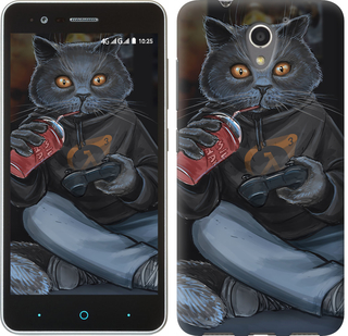

Чехол gamer cat для ZTE A510 635701