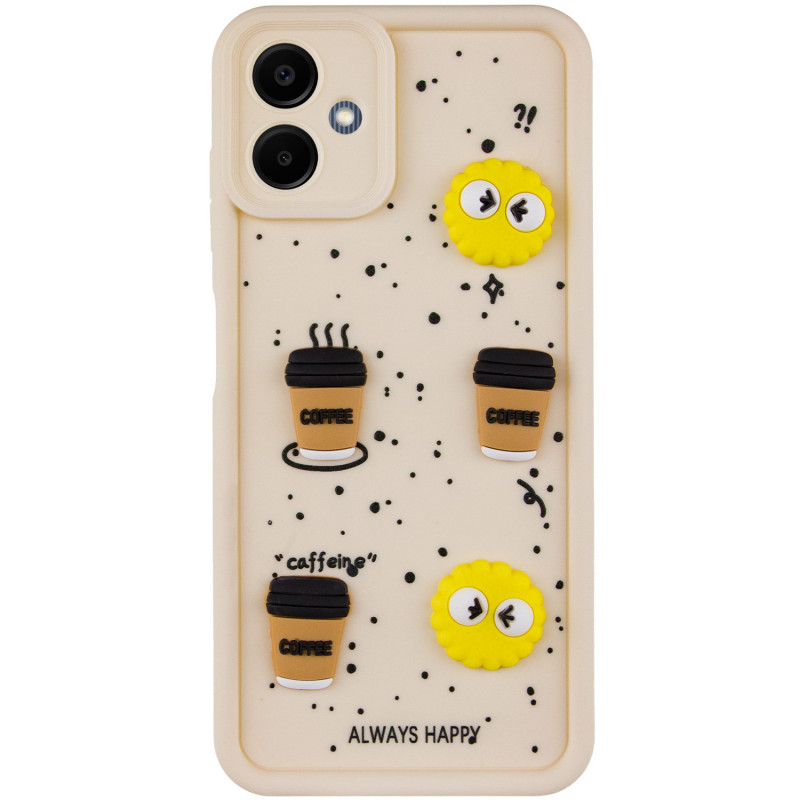 Фото Чохол TPU Toys Case на Samsung Galaxy A06 (Sand / Always Happy) на vchehle.ua