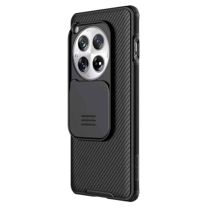 Фото Карбонова накладка Nillkin CamShield Pro на OnePlus 12 (Black) на vchehle.ua