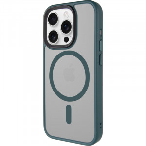 TPU+PC чохол Metal Buttons with Magnetic Safe на Apple iPhone 14 Pro (6.1")