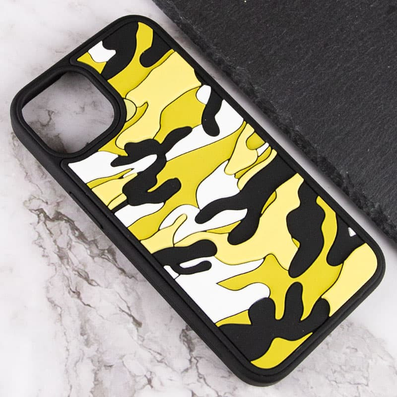 Фото Чехол TPU+PC Army Collection для Apple iPhone 13 (6.1") (Желтый) в магазине vchehle.ua