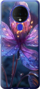 Чохол Магічна квітка на Tecno Spark 6 KE7