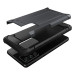 Броньований протиударний TPU+PC чохол Immortal на Samsung Galaxy A23 4G (Метал / Gun Metal) в магазині vchehle.ua
