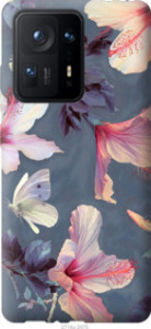Чехол Нарисованные цветы для Xiaomi Mix 4