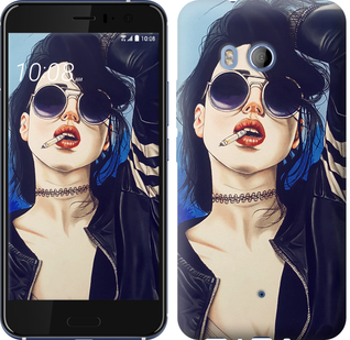 

Чехол Девушка на стиле для HTC U11 690394