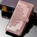 Купити Шкіряний чохол (книжка) Art Case з візитницею на Samsung Galaxy A21s (Рожевий) на vchehle.ua