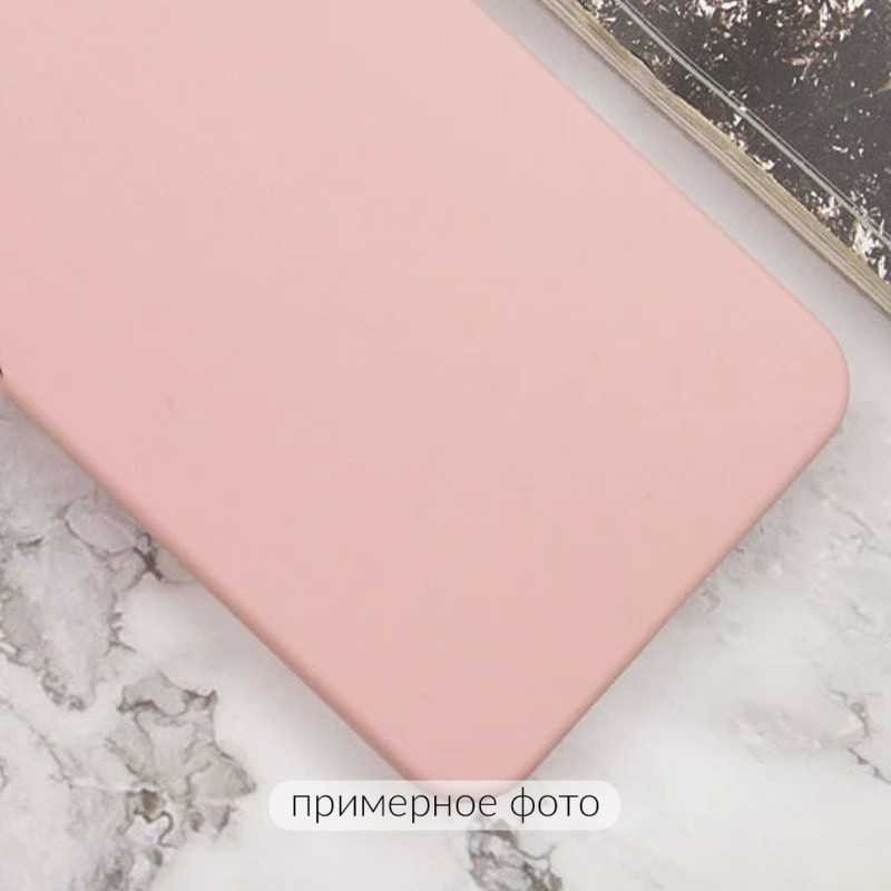 Фото Чохол Silicone Cover Lakshmi Full Camera (AAA) на Xiaomi Redmi A5 / Poco C71 (Рожевий / Pink Sand) в маназині vchehle.ua