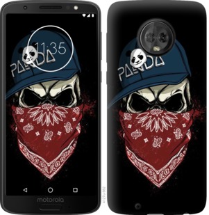 

Чохол Череп в кепці на Motorola Moto G6 763300